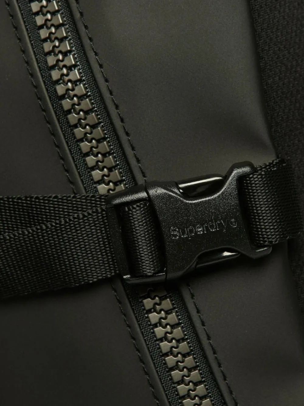 Superdry Black Tarp Rucksack^ Bags