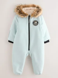 Superdry Blue Everest Snowsuit^BOY Coats, Jackets & Pramsuits|Coats, Jackets & Pramsuits