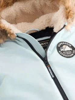 Superdry Blue Everest Snowsuit^BOY Coats, Jackets & Pramsuits|Coats, Jackets & Pramsuits