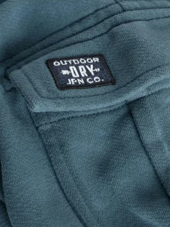 Superdry Blue Red Sweat Top & Shorts Set^BOY Sweatshirts & Hoodies|Sweat Pants