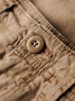 Superdry Brown Core Cargo Relaxed Fit Shorts^ Shorts