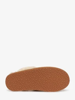 Superdry Brown Faux Suede Mule Slippers^Women Slippers
