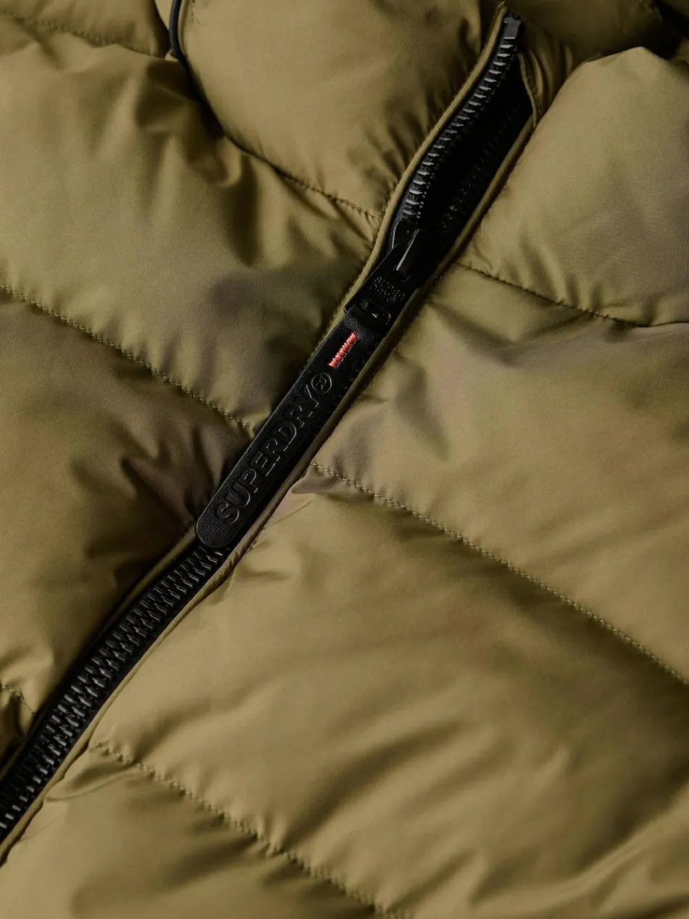 Superdry Green Hooded Sports Puffer Jacket^Women Coats & Jackets|Coats & Jackets