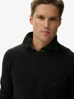 Best Superdry Midnight Charcoal Marl Wool Blend Jumper