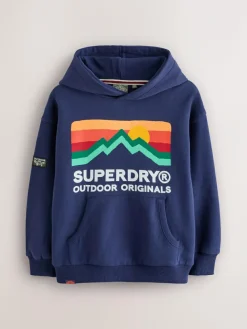 Superdry Navy Mix Hoodie^BOY Sweatshirts & Hoodies|Sweatshirts & Hoodies