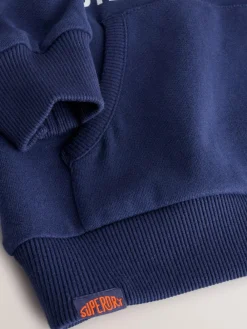 Superdry Navy Mix Hoodie^BOY Sweatshirts & Hoodies|Sweatshirts & Hoodies