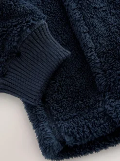 Superdry Navy Quarter Zip Fleece^ Cosy Club