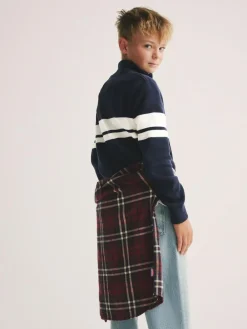 Online Superdry Knit Jumper Navy/White