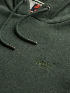 Superdry Olive Green Essential Logo Hoodie