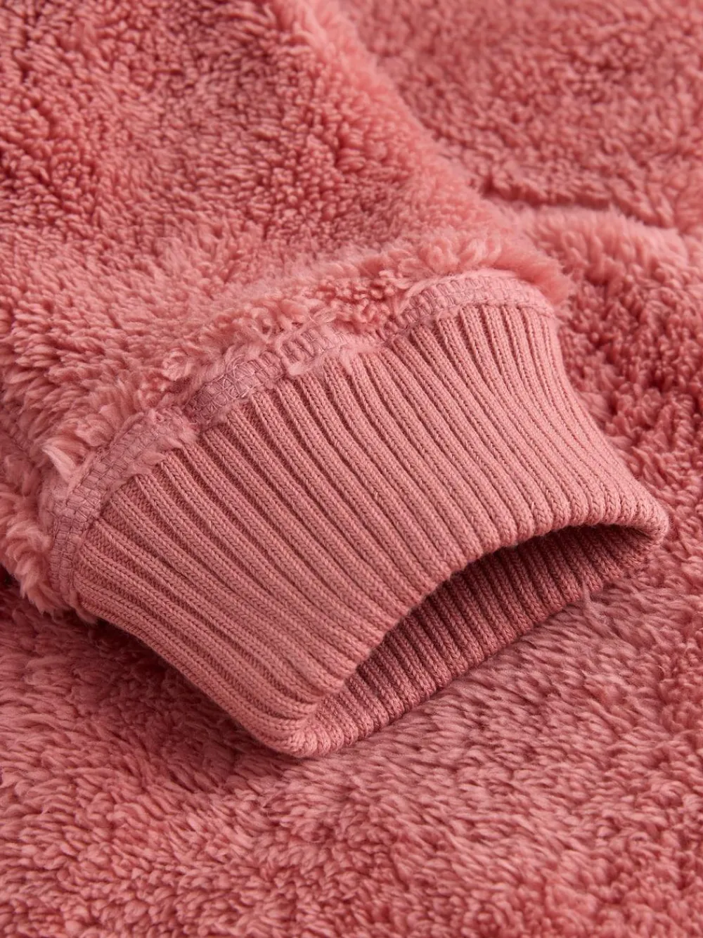 Online Superdry Pink Quarter Zip Fleece