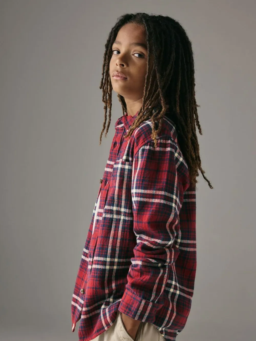 Hot Superdry Check Shirt Red