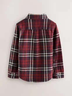 Hot Superdry Check Shirt Red