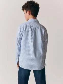 Superdry Stripe Oxford Shirt^BOY Shirts