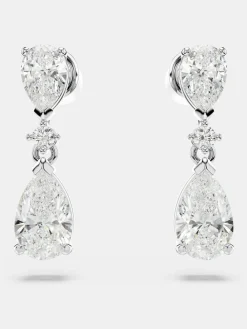 Swarovski Silver Mesmera Mixed Cuts Rhodium Plated Jewellery Set^Women Jewellery