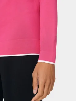 Sale Sweaty Betty Pink Modal High Neck Base Layer Top