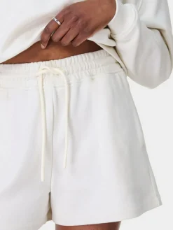 Sale Sweaty Betty Revive Boxy Shorts White