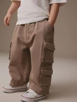 Next 100% Cotton Cargo Trouser Jeans (3mths-7yrs)^BOY Jeans & Joggers|Jeans