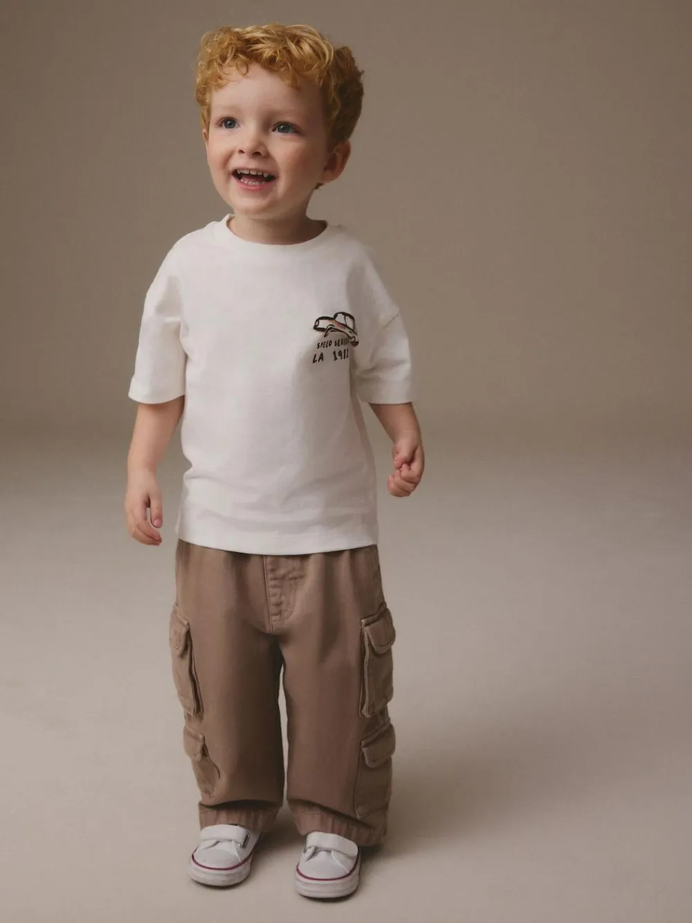 Next 100% Cotton Cargo Trouser Jeans (3mths-7yrs)^BOY Jeans & Joggers|Jeans