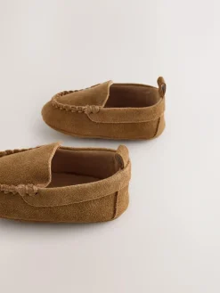 Best Next Baby Suede Shoes (0-2mths) Tan Brown