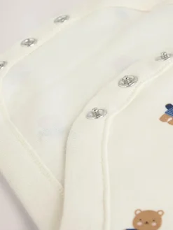 Best Next Tan Brown Bear Cord Dungarees and Bodysuit Set (0mths-2yrs)