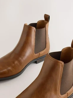Clearance Next Chelsea Boots Tan Brown