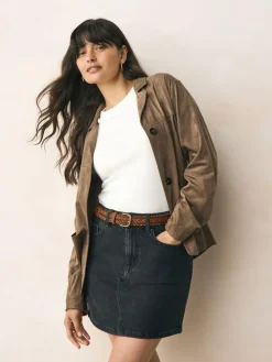 Next Hand Plaited Leather Belt^Women Belts