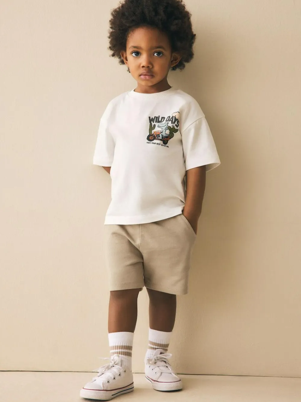 Hot Next Tan Brown Jersey Shorts (3mths-7yrs)