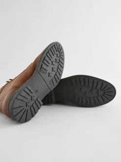 Next Leather Brogue Boots^ Boots|Boots