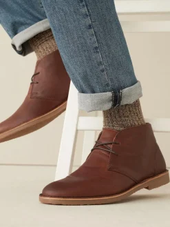 Best Next Leather Desert Boots Tan Brown