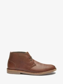 Best Next Leather Desert Boots Tan Brown