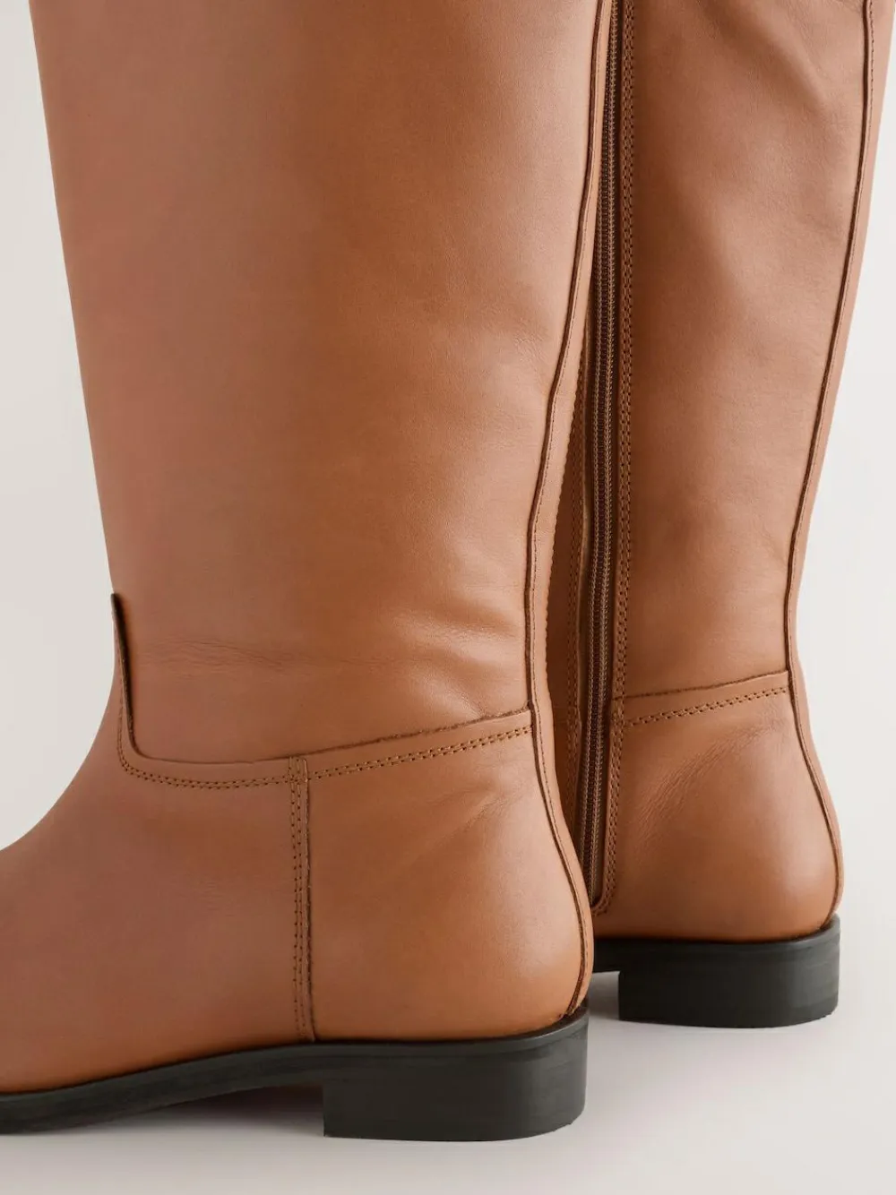 Next Extra Wide Fit Forever Comfort® Flat Riding Boots^Women Boots & Wellies|Boots