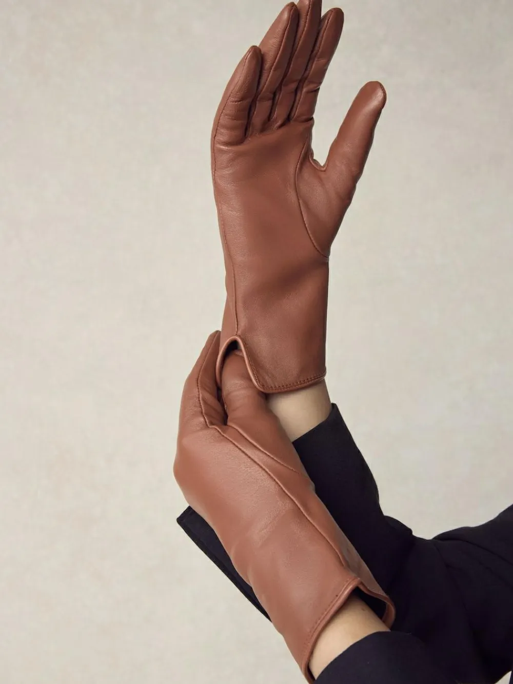 Sale Next Tan Brown Leather Gloves