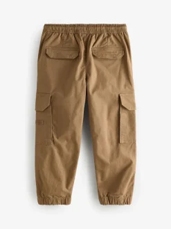 Next Tan Brown Loose Fit Cargo Trousers (3-16yrs)^BOY Joggers|Pants & Chinos