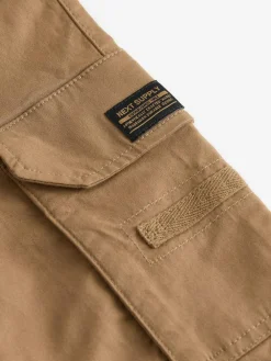 Next Tan Brown Loose Fit Cargo Trousers (3-16yrs)^BOY Joggers|Pants & Chinos