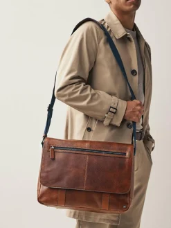 Sale Next Tan Brown Messenger Bag