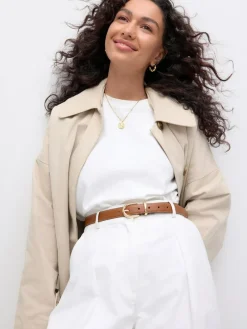 Next N. Premium Made In Italy Mid Width Belt^Women Belts