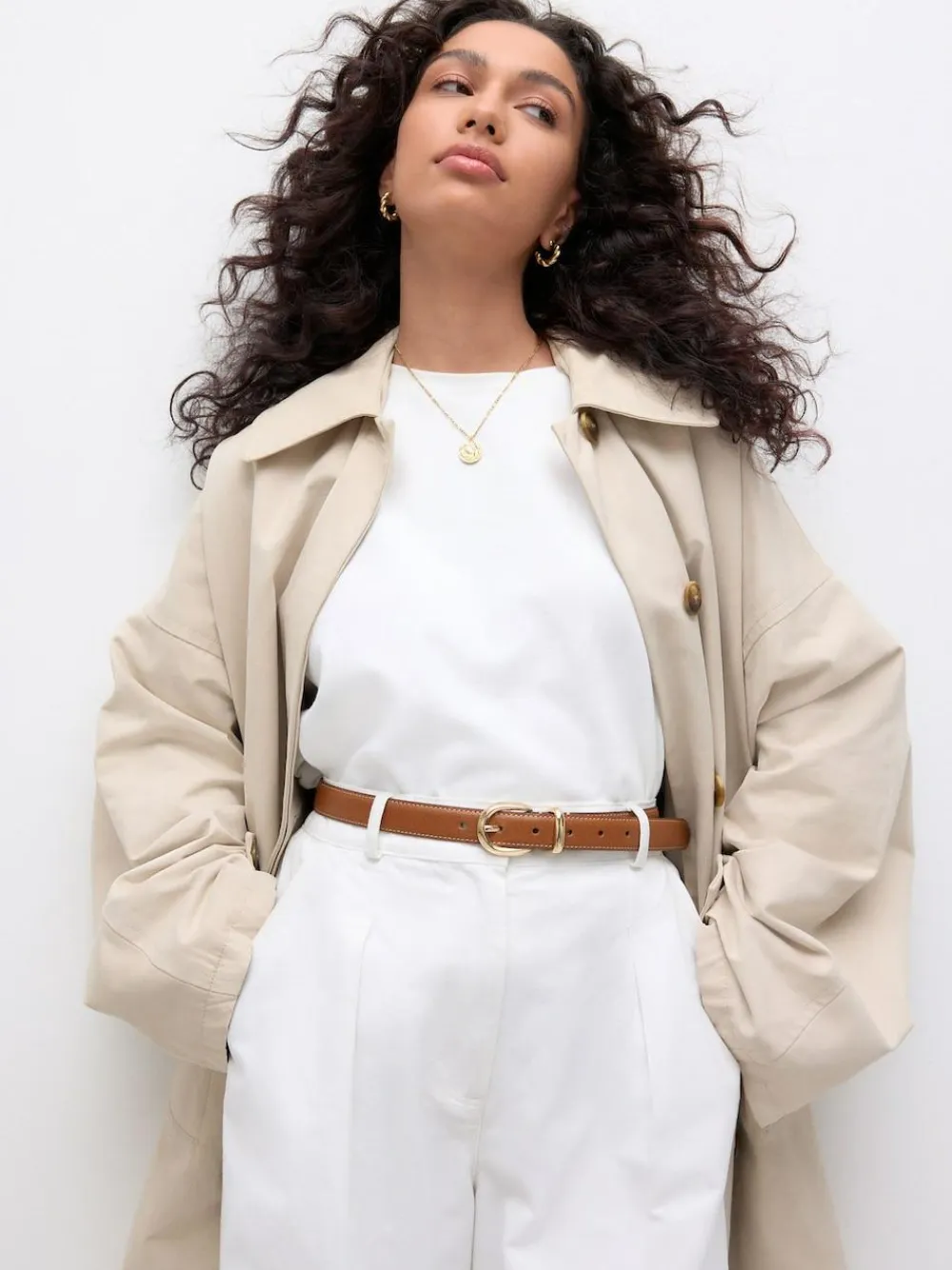 Next N. Premium Made In Italy Mid Width Belt^Women Belts