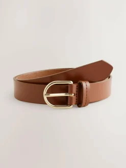 Hot Next Tan Brown Regular Leather Belt