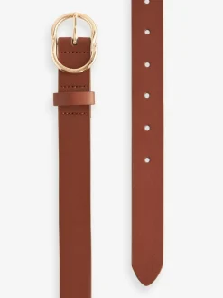 Best Next Tan Brown Regular PU Belt