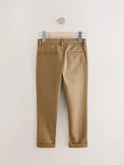Next Tan Brown Skinny Fit Stretch Chino Trousers (3-17yrs)^BOY Pants & Chinos