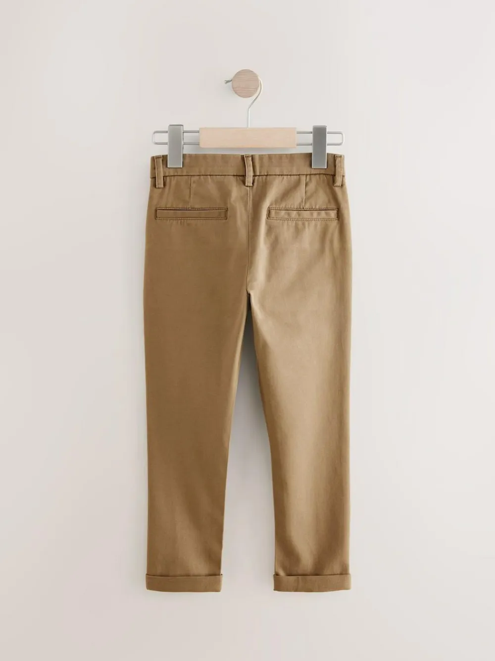 Next Tan Brown Skinny Fit Stretch Chino Trousers (3-17yrs)^BOY Pants & Chinos