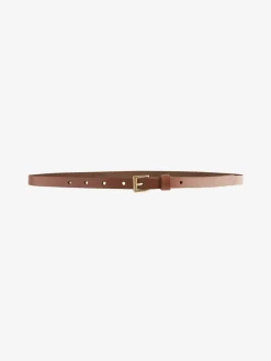 Next Tan Brown Skinny Leather Belt^Women Belts