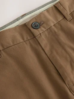 Next Tan Brown Slim Fit Stretch Chinos Trousers^ Pants & Chinos