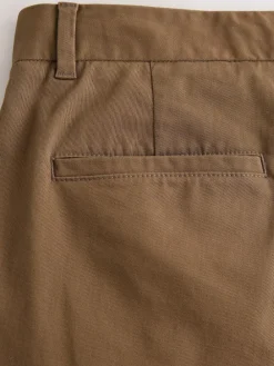 Next Tan Brown Slim Fit Stretch Chinos Trousers^ Pants & Chinos