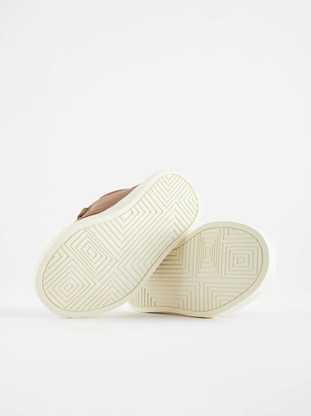 Sale Next Standard Fit (F) Warm Lined Touch Fastening Boots Tan Brown