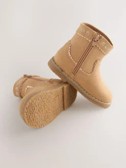 Next Standard Fit (F) Western Ankle Boots^ Baby Boots|Boots