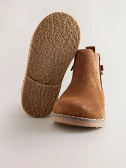 Online Next Standard Fit (F) Chelsea Ankle Boots Tan Brown