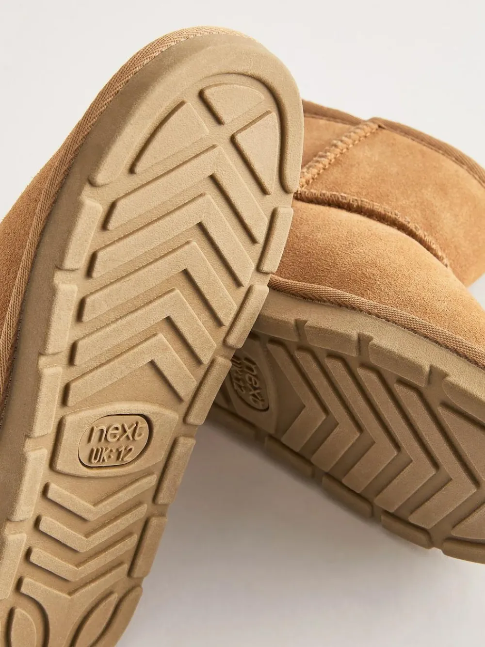 Next Standard Fit (F) Water Repellent Suede Short Pull-On Boots^ Boots|Boots & Wellies