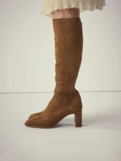 Next Standard/Wide Fit Forever Comfort® Round Toe Knee High Sock Boots^Women Boots & Wellies|Boots