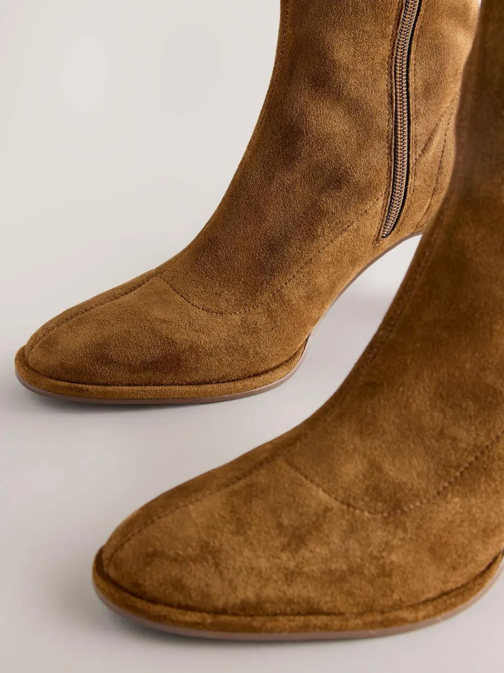 Next Standard/Wide Fit Forever Comfort® Round Toe Knee High Sock Boots^Women Boots & Wellies|Boots